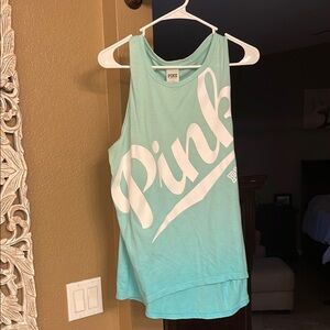 Pink Sleeveless Tank Top